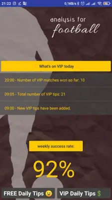Analysis for Football (No Ads) android App screenshot 10